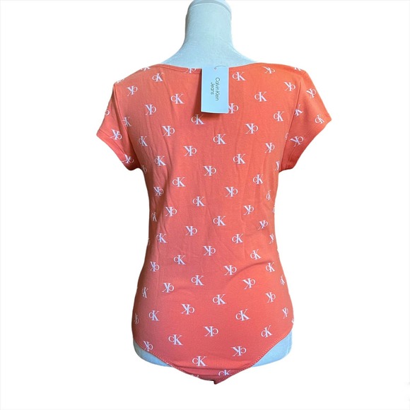 NWT - Calvin Klein Jeans Women's Bodysuit (Size: L) - Picture 2 of 2